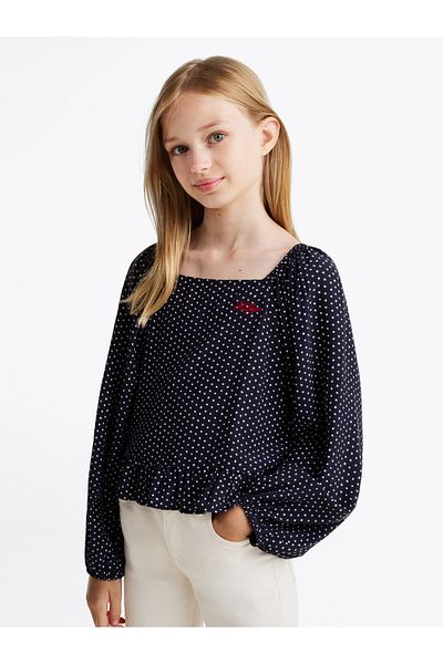 Tommy Hilfiger Girls Blue Tops