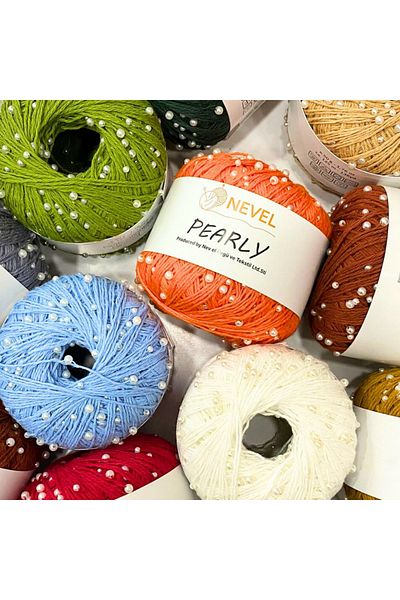 NEVEL Pearly Pearl Cotton Rope - Elegant and Comfortable