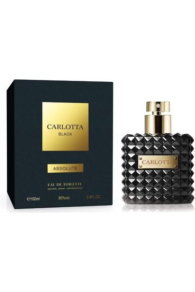 CARLOTA Black Eau de Toilette 100ml for women.
