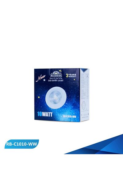 REEBOON كشاف ريبون دفن مقاس 10سم 10واط اصفر