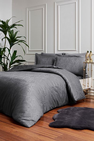 Özdilek Özdilek Ornament Double Jacquard Satin Duvet Cover Set