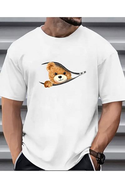 Elfa Tekstil Economical Comfortable Oversize Summer T-Shirt - Comfortable Design