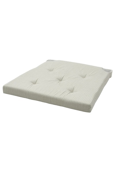 IKEA Justina Light Green Chair Cushion, Light Green, 42/35X40X4 cm