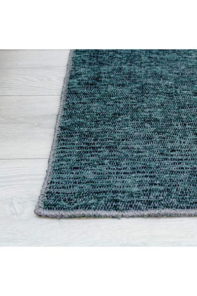 Homelux Foldy Rug, Rectangular, 76X150 Cm, Plain, Double-Sided, Green, Polyester