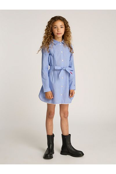 Tommy Hilfiger Tommy Hilfiger Girls Blue Shirt Dress