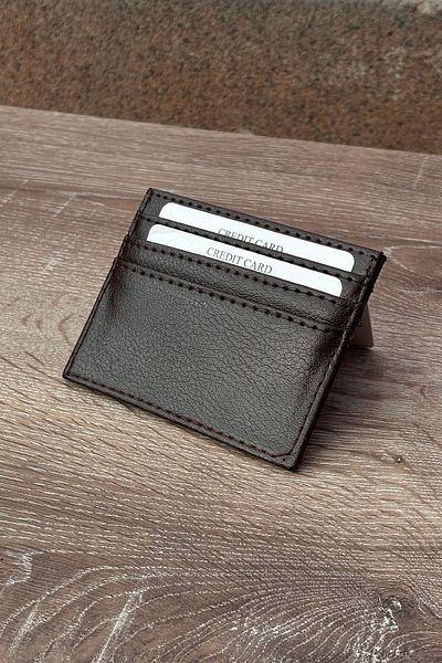 inpool Θήκη κάρτας Unisex από συνθετικό δέρμα 8 θέσεων - 25INPCZ04