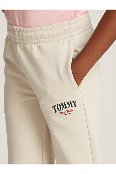 Tommy Hilfiger Girls Beige Sweatpants