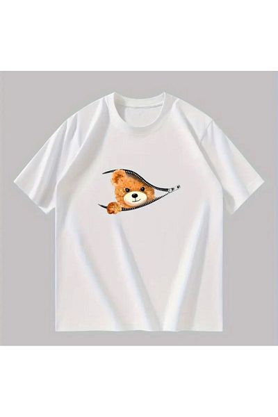 Elfa Tekstil Economical Comfortable Oversize Summer T-Shirt - Comfortable Design