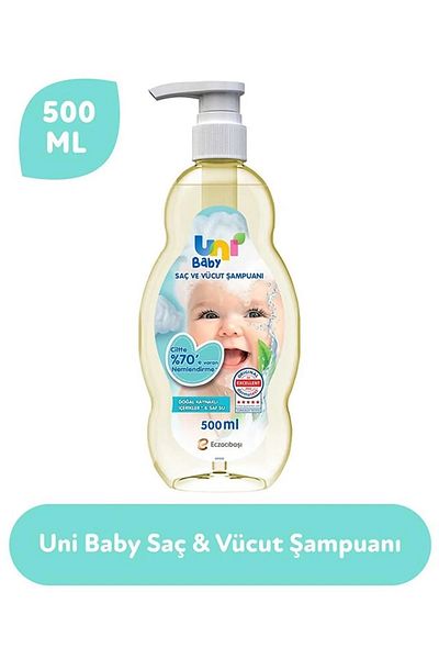 Uni Baby Hair And Body Shampoo 500 Ml