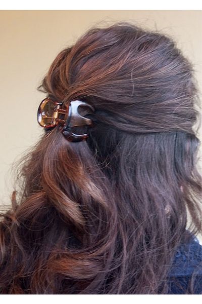 CAŞ DEKORASYON Brown Leopard Patterned Latch Buckle