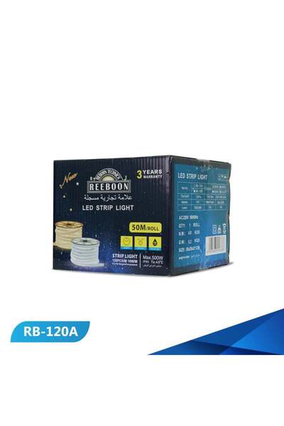 REEBOON Lee Zina Ribbon 120 LED Outdoor 50 Meter Yellow