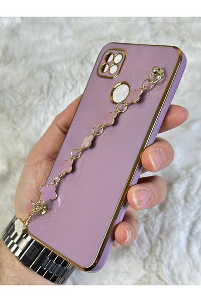 Vip Case OPPO A15 - حامل يد من السيليكون المقاوم للأوساخ وقابل للمسح وحماية الكاميرا اللامعة