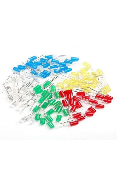 ZENVİVA 25 قطعة 5 قطع من كل لون 5 مم LED