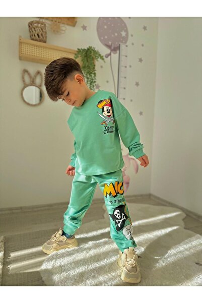 Holly Kids Erkek Çocuk Baskılı İkili Takım