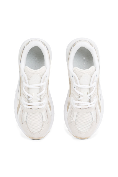 Tommy Hilfiger Tommy Hilfiger Women Cream Sneakers