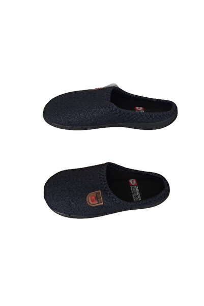 GEZER Чоловічі ортопедичні тапочки для дому з сірим малюнком