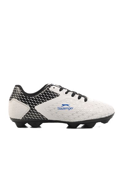 Slazenger Cizme de fotbal alb-negru pentru copii Cycle G