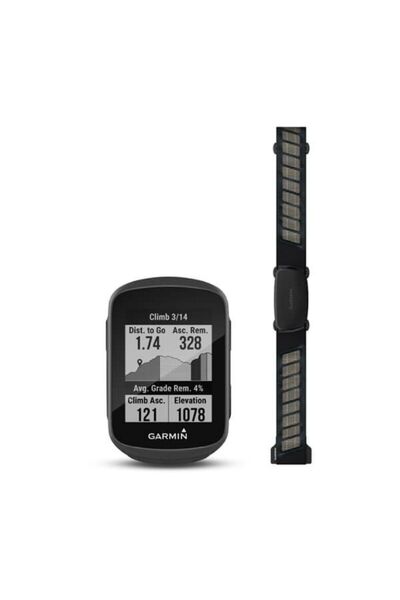 Garmin Edge 130 Plus Bundle Kompakt GPS Bisiklet Bilgisayarı ile Her Sürüşü D...