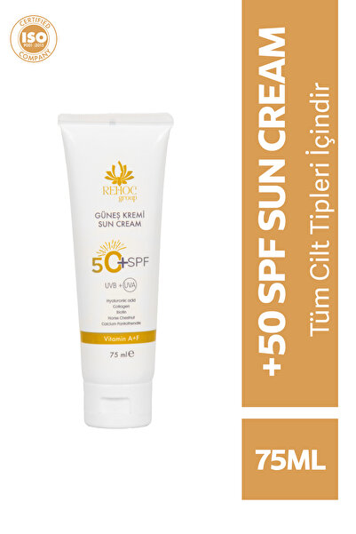 Rehoc Group Rehoc Güneş Kremi SPF 50+ Yüksek Koruma - Vitamin A+F