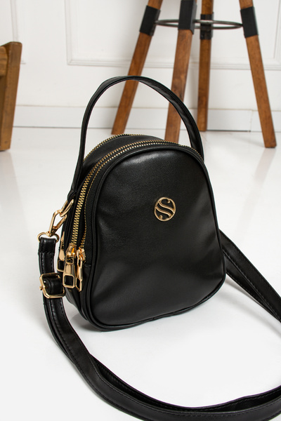 Sanmorris Femei piele sintetică Ajustabil bretea crossbody 3 Compartimente Ut...