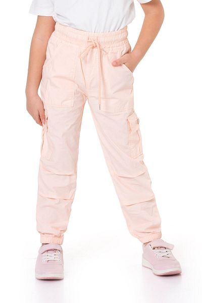 e-çocuk Girl's Cargo Pocket Elastic Leg Pants 20215