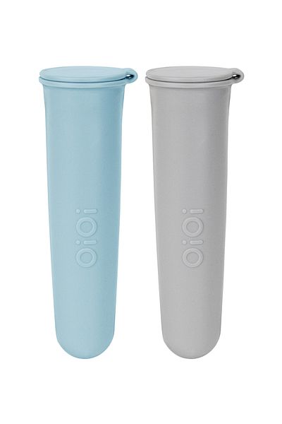OiOi Mineral Blue / Powder Gray Silicone Ice Cream Mold - Ice Ice