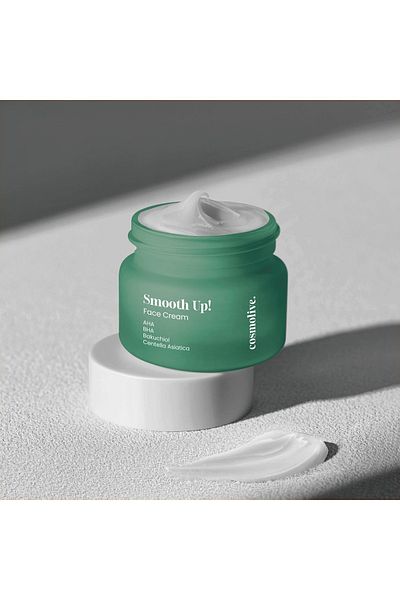 Cosmolive Face Cream |   Skin Renewal with Aha Bha |   Bakuchiol |   Pore Tightening |   Anti