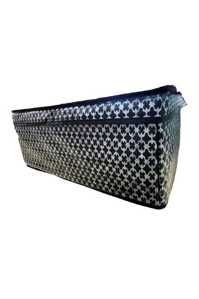 DEMİROĞLU EV TEKSTİL Чанта за съхранение с PVC покритие, 3 броя, 50x40x20