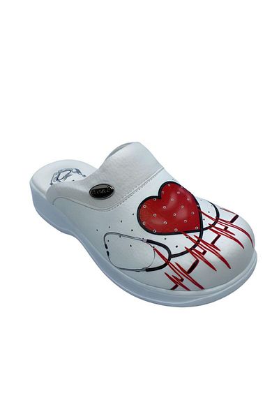 Hipokrat Medikal Sabo Orthopedic Patterned Hippocratic Sabo Women's Slippers