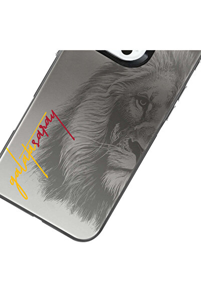 Galatasaray iPhone 15 Uyumlu Galatasaray Premium Aslan Telefon Kılıfı
