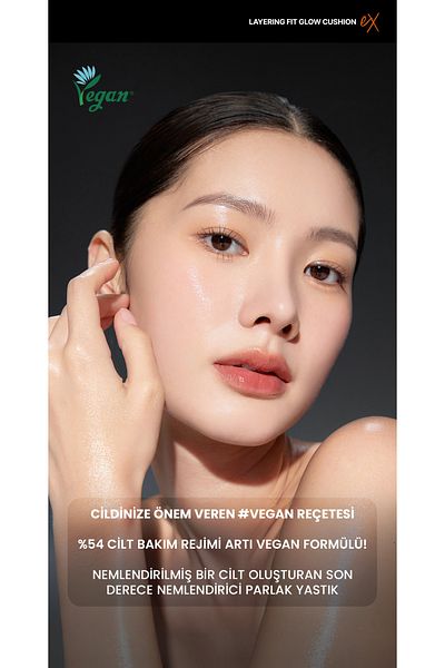 TFİT Tfıt Cushion Foundation Layering Fit Glow Cushion Ex 12 Spf 50 /Pa g Day Long Shimmer Effect