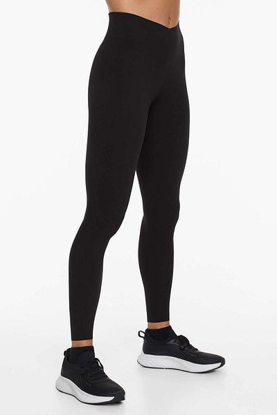 Oysho V-cut light-touch 65cm ankle-length leggings
