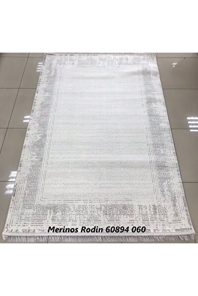 Merinos Halı Rodin Serisi 60894 Modern Çerçeveli Salon Halısı Yolluk Mutfak H...