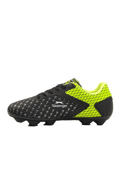 Slazenger Cizme de fotbal pentru copii negru-verde Cycle G