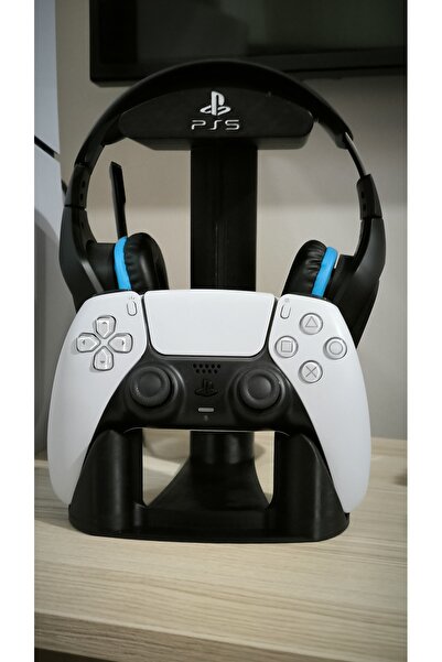 WORK3D PS5 KULAKLIK VE KOL TUTUCU DEKORATİF STAND