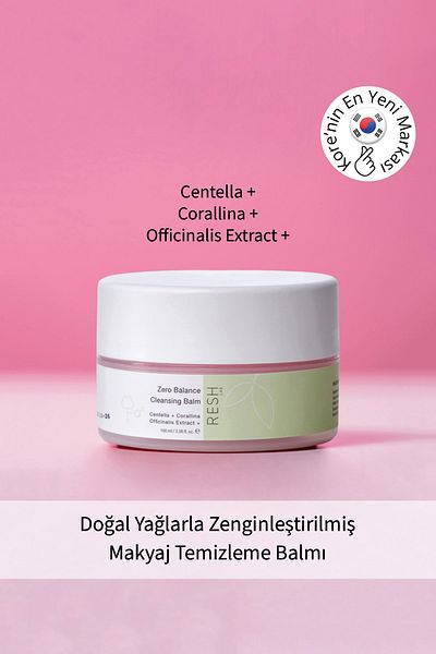 RESH LAB Zero Balance Cleansing Balm 100ml - Vegan Oil Based Facial Cleanser & Makeup Remover