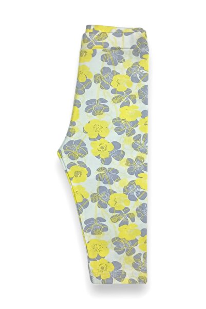 Via Girls Baby Girl Floral Print Basic Summer Leggings | 9-24 Months Children's Clothing