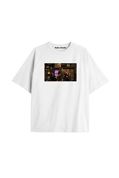 Kalic Studio Cum am întâlnit-o pe mama ta Tricou supradimensionat COD 30