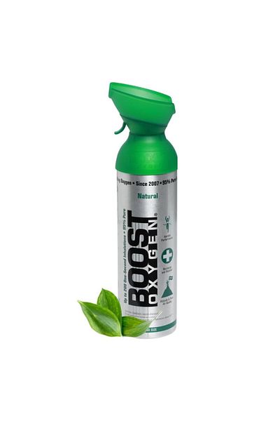 BOOST OXYGEN , طبيعي، 9 لتر