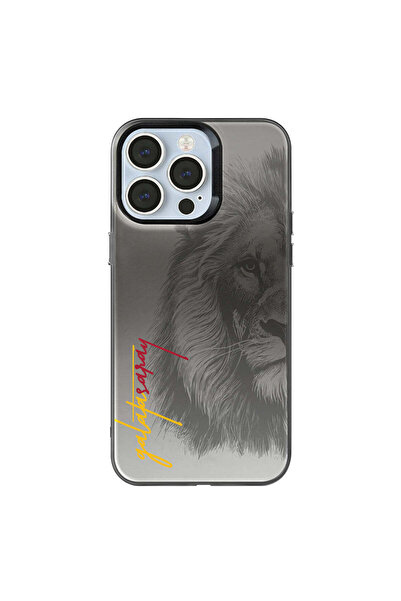 Galatasaray İphone 14 Pro Max Uyumlu Premium Aslan Telefon Kılıfı