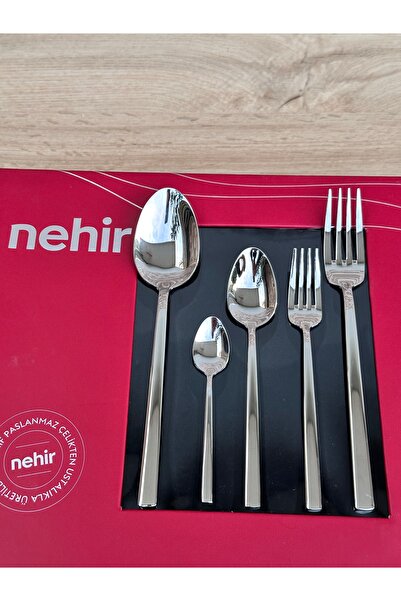 Nehir Dalyan 12 Kişilik 60 parça Kaşık Seti