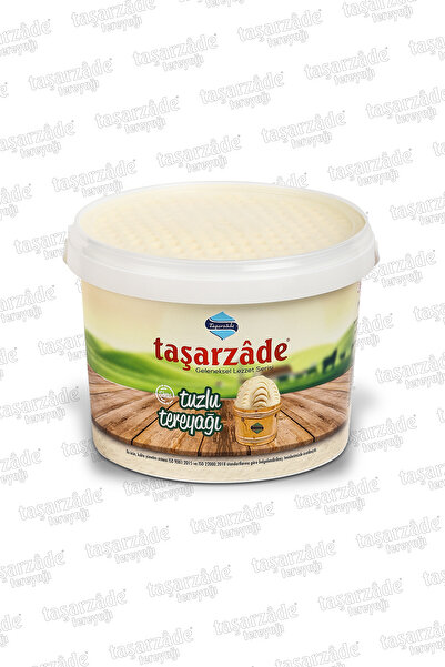 taşarzade Tereyağ Tuzlu ( Yemeklik ) Kova 2 kg