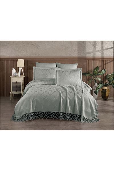 diabella Star 3 Piece French Lace Chenille Lux Pique Set