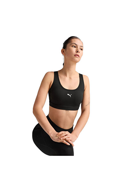 Puma 4Keeps Kadın Siyah Antrenman Sporcu Sütyeni 52668601