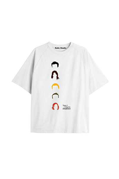 Kalic Studio Cum am întâlnit-o mama ta tricou supradimensionat COD 146