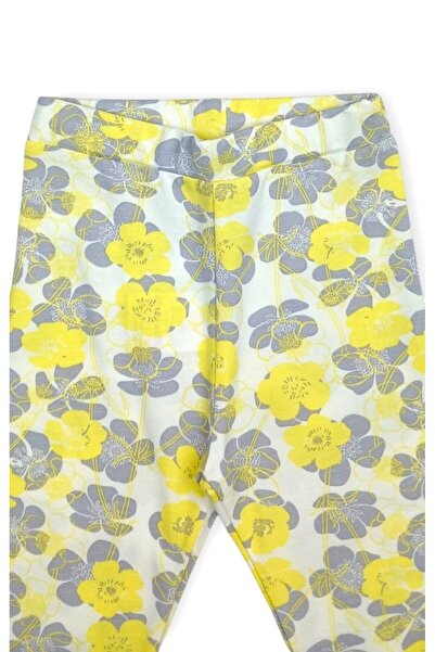 Via Girls Baby Girl Floral Print Basic Summer Leggings | 9-24 Months Children's Clothing