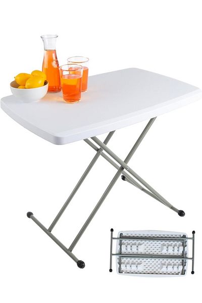 Cady One Heavy Duty Foldable And Adjustable Table For Trips And Picnics