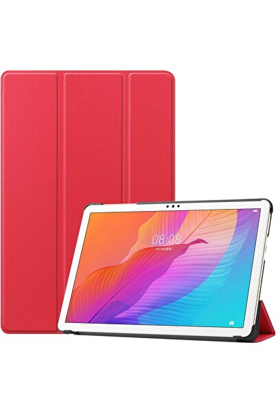 TEKNETSTORE Huawei Matepad T10 / T10s Kılıf Stand Olabilen Uyku Modlu Pu Deri...