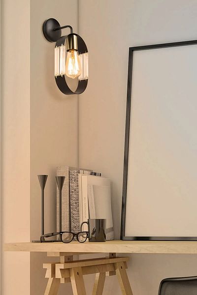 AG LightDesign Black Wall Sconce Corridor Bathroom Kitchen Living Room Modern Decorative Lamp