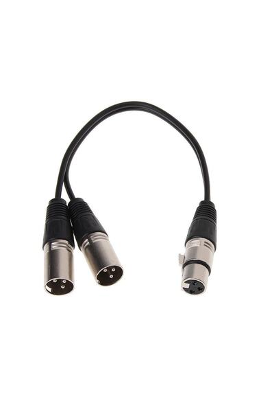 Mykablo Xlr 1 Dişi - 2 Erkek Çoklayıcı Y Kablo